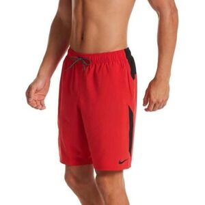 Nike Men's Swim Trunks Red Black Pink Board Shorts XL Mesh Lined NESS5311 Volley
